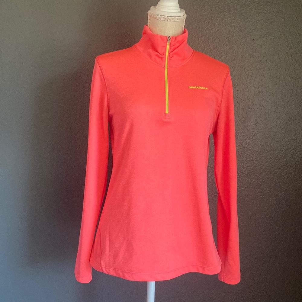New Balance Long Sleeve Pullover Quarter Zip